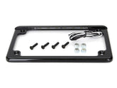 Custom Dynamics License Plate Frames & Lights Black Flat License Plate Frames